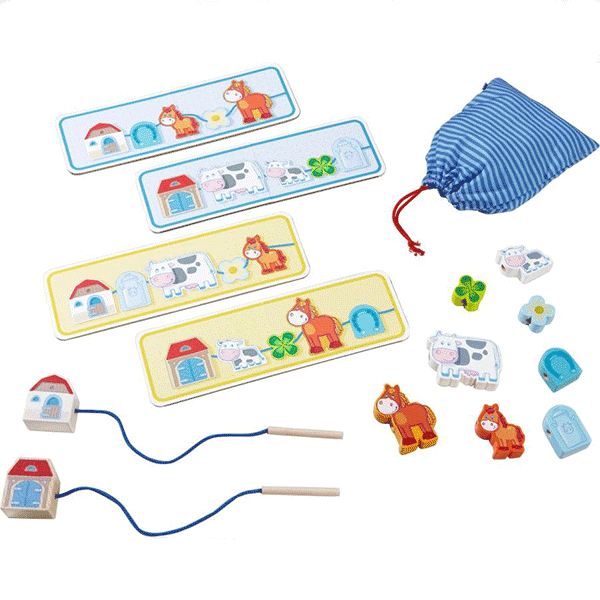 Toddler Threading Lacing Game