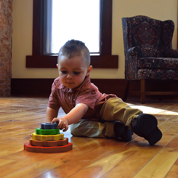 Gear Stacking Preschool Puzzle