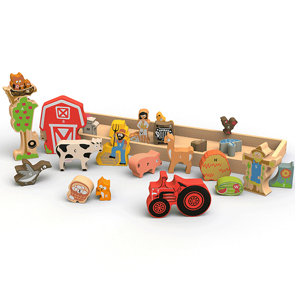 Alphabet Farm Play Set