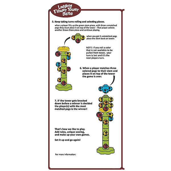 Ladybug Tower Children's Game