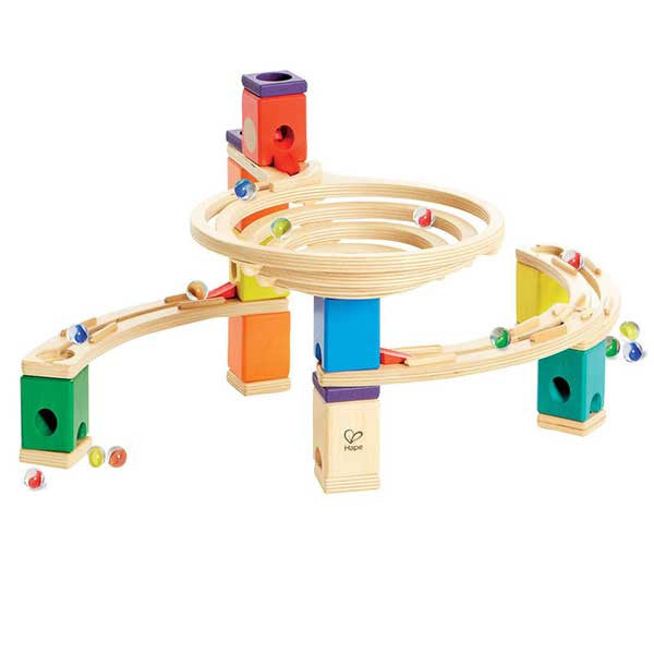 Beginning Wooden Marble Run STEM Set