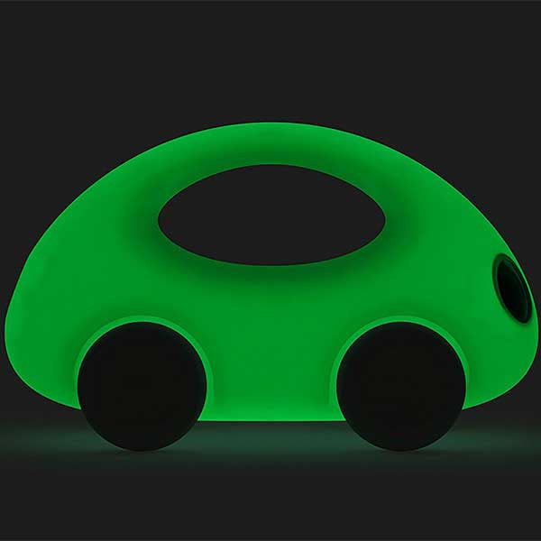 Glow-in-the-Dark Push Car