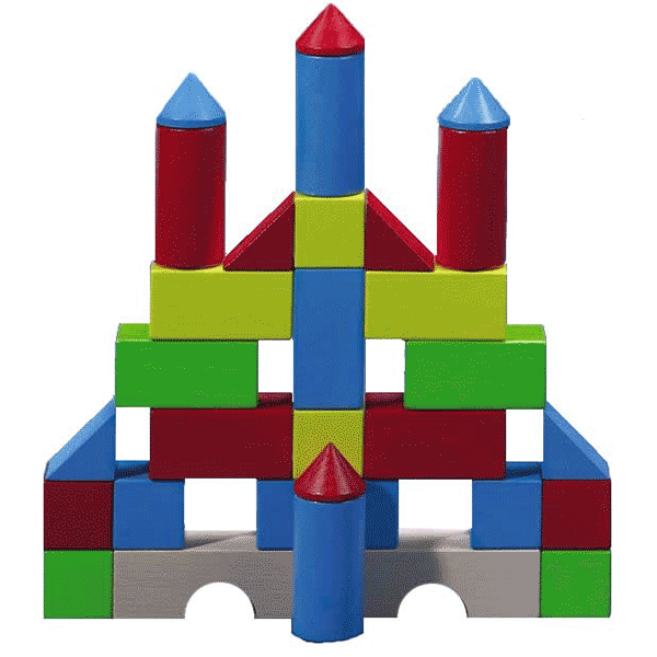 Colored Building Blocks