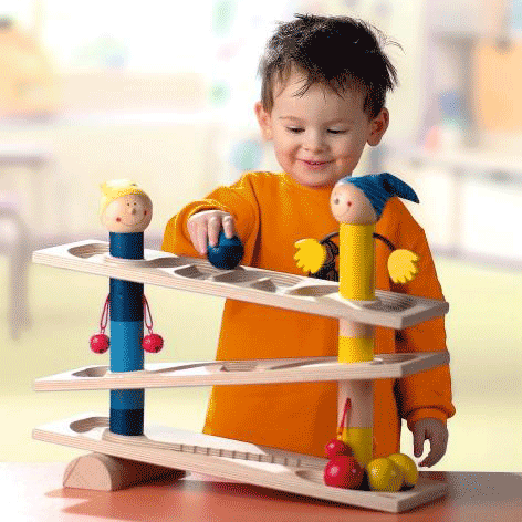 Toddler's Ball Track