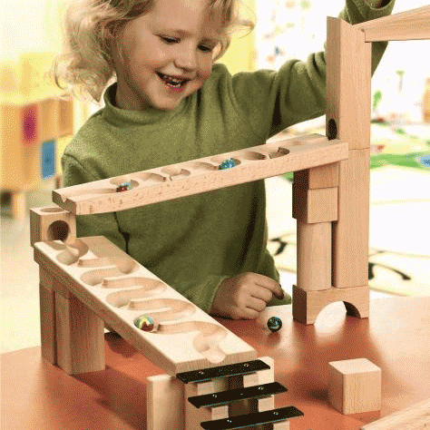 HABA marble run winding track accessory