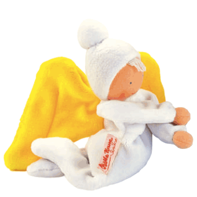 Organic White Guardian Angel Doll