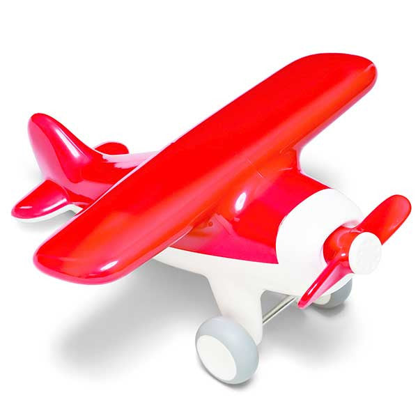 Red Airplane Toy for Toddlers – Sweetpea Toys