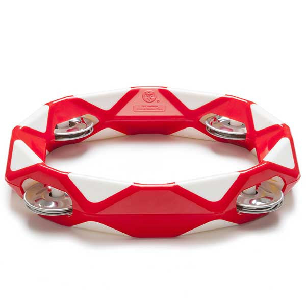 Child's Tambourine in Red